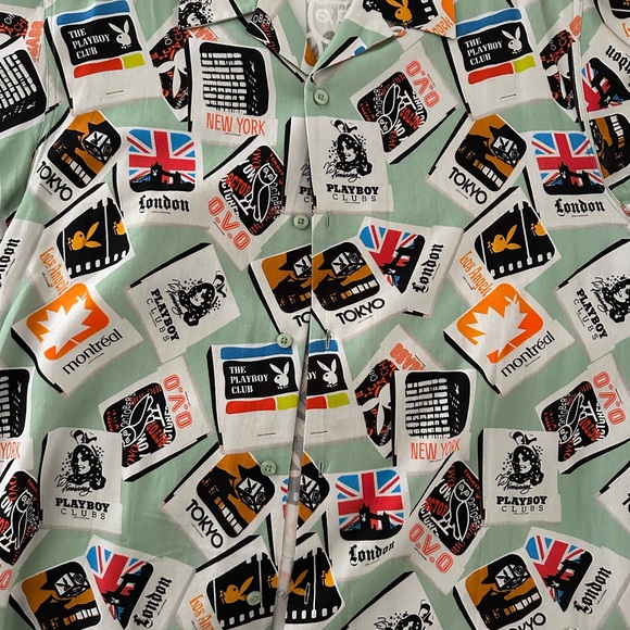 OVO X Playboy Silk Shirt - Picture 5 of 7